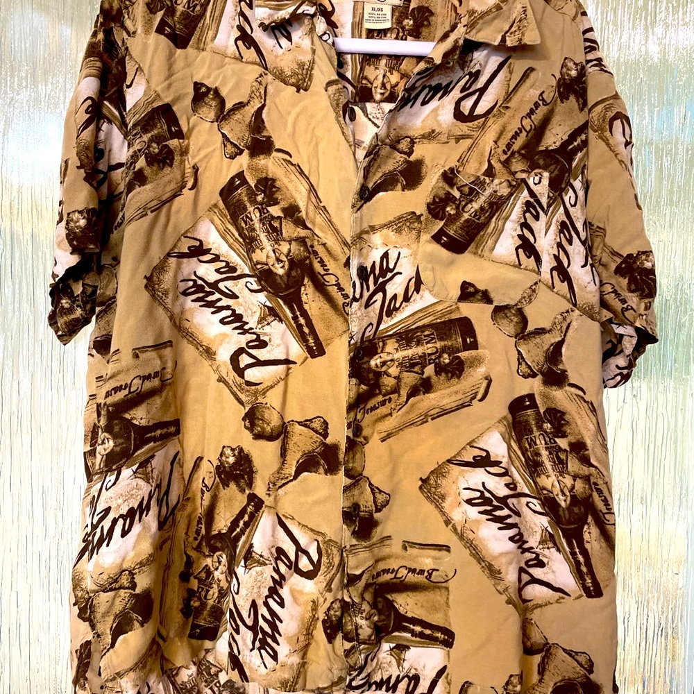 Men’s Panama Jack button front shirt, size XL, XG